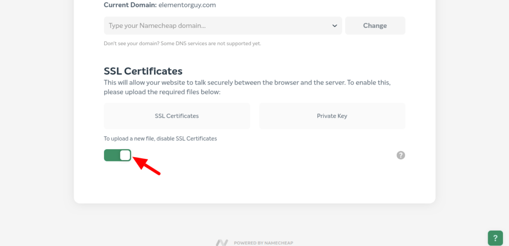 SSL turned ON